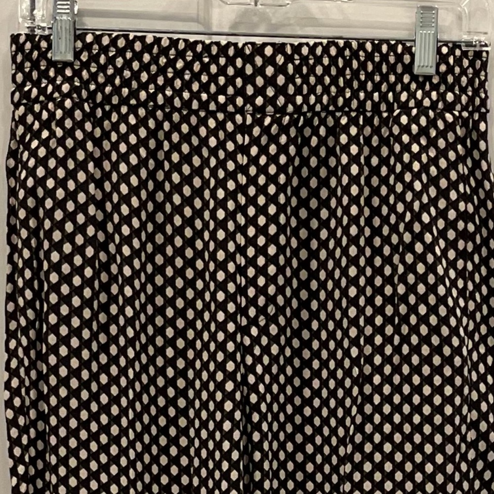 Zara Woman’s Brown and Creme Polka Dot Pants Preloved Size Medium